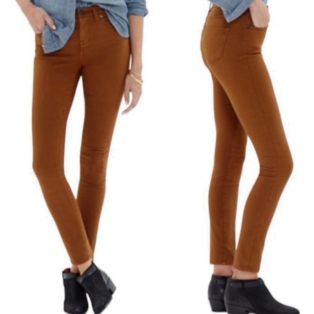 H&M Divided brown skinny pants size 10